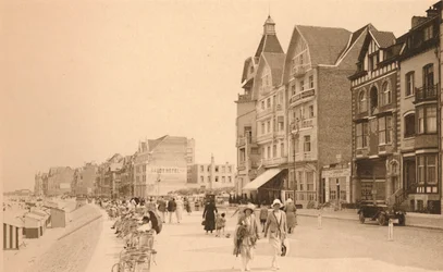 La Digue, passeio marítimo, c1900.