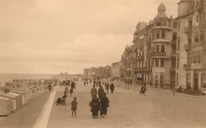 La Digue, passeio marítimo, c1900.