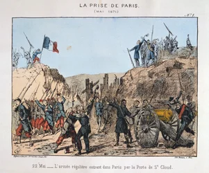 A captura de Paris, 22 de maio de 1871