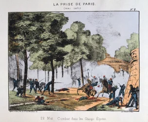 A captura de Paris, 22 de maio de 1871