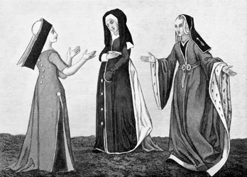 Fato de mulher, início do século XVI, 1910