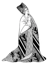 Lady Arderne, esposa de Sir Peter Arderne, juiz e barão-chefe do Tesouro, 1924