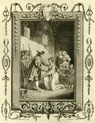 Lady Elizabeth Grey pedindo a Edward IV Para restaurar suas terras, 1461, 1783.