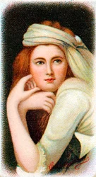 Lady Emma Hamilton c1765-1851, senhora de Horatio Nelson
