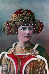 Cocar de Ladys, século XIV, 1910