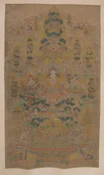 Mandala lamaísta, século XVII.
