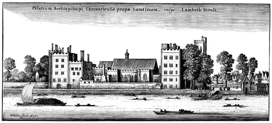 Palácio de Lambeth, Londres, 1647 1893