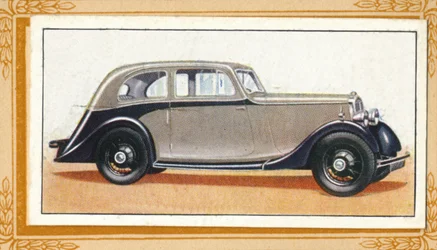 Lanchester 10 aerodinâmico salão, c1936
