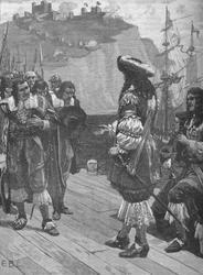 Desembarque do rei Carlos II em Dover, 1660 1905.