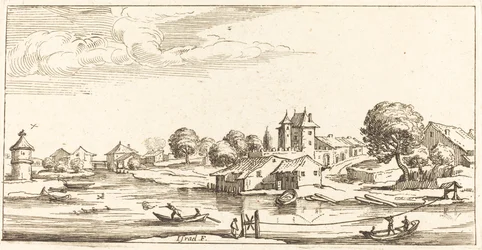 Paisagem, em ou depois de 1635.