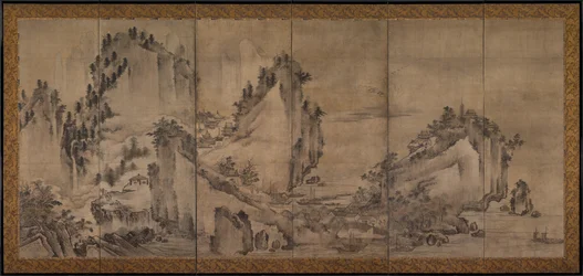 Paisagem, segunda metade dos anos 1500.