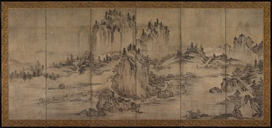 Paisagem, segunda metade dos anos 1500.