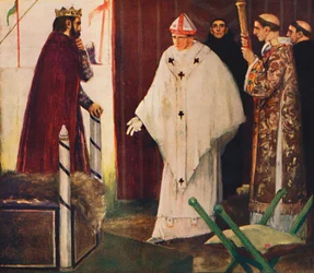 Entrevista de Langstons com o rei John, 1912