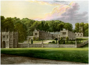 Lanhydrock, Cornualha, casa de Lord Robartes, c1880