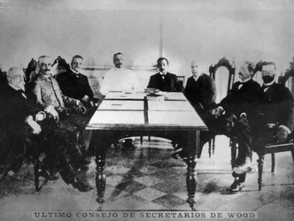 Secretários do último conselho de Woods, 1902, 1920