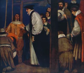 Louvor entrando na Barcaça em Lambeth para ir à Torre, 1912
