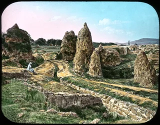 Casamento árabe, Hammam Meskoutine, Argélia, século c19