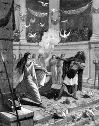O mais vilão dos homens, ordena que uma sepultura seja preparada para você, 1882-1884