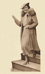 Saída da Praça Belgrave nº 3, para o batizado da princesa Alexandra em 9 de fevereiro de 1937
