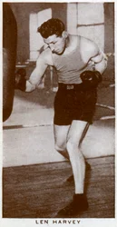 Len Harvey, pugilista britânico, 1938