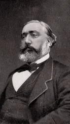 Leon Gambetta, estadista francês, 1881