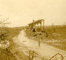Les Hurlus, norte da França, c1914-c1918