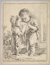Les Petits Buveurs de Lait Os bebedores de leite pequenos, século XVIII.