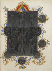 Les Très Riches Heures du Duc de Berry, Folio 153r - A Morte de Cristo