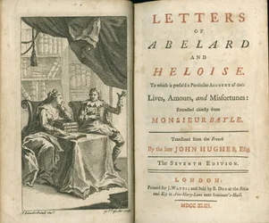 Cartas de Abelardo e Heloísa, 1743