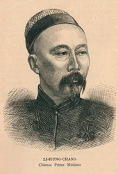 Li-Hung Chang, primeiro-ministro chinês, final do século XIX.