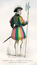 Guarda-vidas ou guarda-costas de Francisco I da França, século XVI 1882-1884
