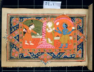 Vida de Krishna, século XVIII - XIX