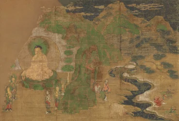 Vida do Buda: Subjugação dos Demônios, início do século XV.
