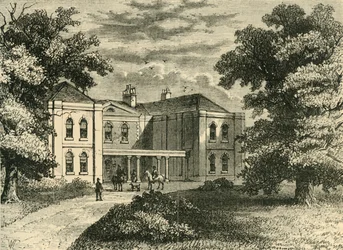 Lime Grove, Putney, em 1810, c1878.