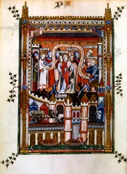 Lisbius se proclama discípulo de Cristo, 1317