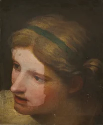 Anjo que escuta, século XVI.
