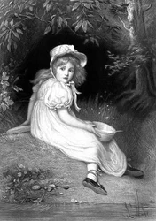 Pequena Miss Muffet, século XIX