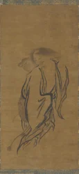 Liu Hai com um sapo de três pernas, dinastia Ming, século XVI.