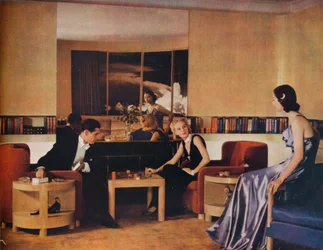 Sala projetada por Paul MacAlister, 1938