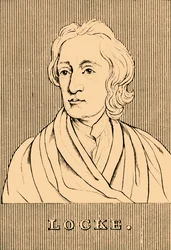 Locke, 1632-1704, 1830.