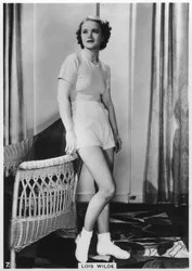 Lois Wilde, atriz americana, c1938