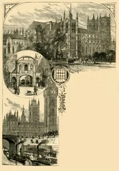Londres. Westminster e os subúrbios ocidentais, 1881.