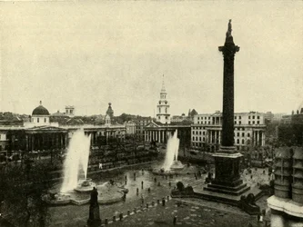 Praça mais conhecida de Londres, c1948.