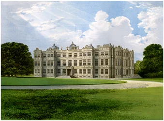 Longleat, casa do Marquess of Bath, Wiltshire, c1880