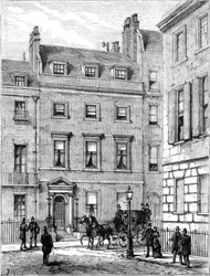 Casa de Lord Beaconsfields, 19, Curzon Street, Mayfair, Londres, 1900