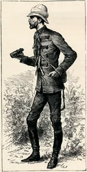 Lord Chelmsford, soldado britânico, 1896