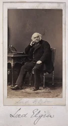 Lord Elgin, diplomata britânico, c 1860