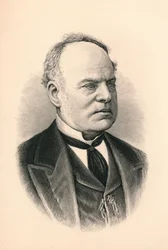 Lord Halsbury, 1823-1921 advogado britânico, político e ministro do governo, 1896