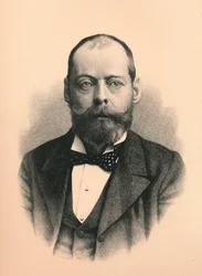 Lord Randolph Henry Spencer Churchill, 1849-1895, estadista britânico, 1896.