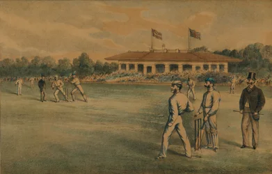 Lords Cricket Ground, século XIX.